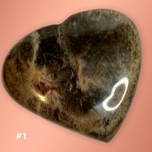 Load image into Gallery viewer, Black Moonstone Hearts
